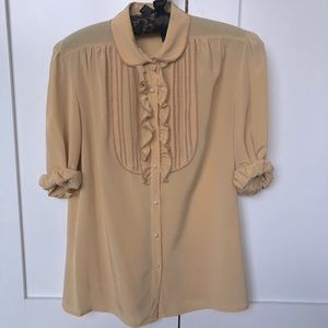 Elegant detailed vintage blouse